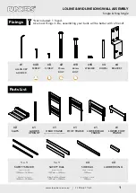 Bunkers LOLINE LONGWALL Series Assembly Instructions Manual предпросмотр