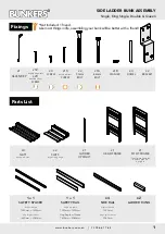 Preview for 1 page of Bunkers SIDE LADDER BUNK Series Assembly