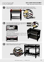 Preview for 3 page of Bunkers SIDE LADDER BUNK Series Assembly