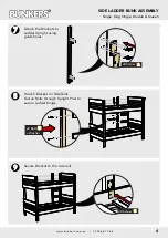 Preview for 4 page of Bunkers SIDE LADDER BUNK Series Assembly