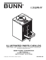 Preview for 1 page of Bunn 1.75 GPR-FF Illustrated Parts Catalog