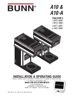 Preview for 1 page of Bunn A10 Automatic Installation & Operating Manual