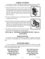 Preview for 13 page of Bunn A10 Automatic Installation & Operating Manual