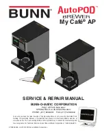 Preview for 1 page of Bunn AutoPOD My Cafe AP Service & Repair Manual