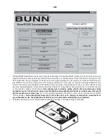 Preview for 11 page of Bunn B10 Series Installation And Operating Manual