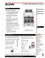 Preview for 1 page of Bunn BCM2 Specification