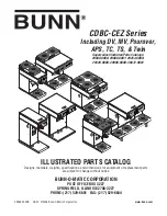 Preview for 1 page of Bunn CDBC-CEZ Series Illustrated Parts Catalog