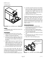 Preview for 25 page of Bunn CDBC-DV Operating & Service Manual