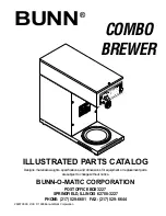 Preview for 1 page of Bunn COMBO BREWER Illustrated Parts Catalog