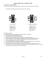 Предварительный просмотр 5 страницы Bunn CWT APS-DV Operating & Service Manual