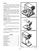 Предварительный просмотр 15 страницы Bunn CWT APS-DV Operating & Service Manual