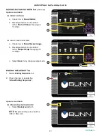 Предварительный просмотр 42 страницы Bunn Fast Cup 55400.0103 Programming Manual