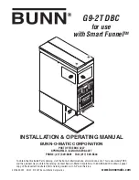 Bunn G9-2T DBC Installation And Operating Manual preview