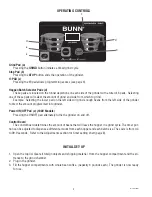 Preview for 4 page of Bunn G9-2T DBC Installation And Operating Manual