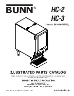 Bunn HC-2 Illustrated Parts Catalog предпросмотр