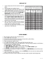 Preview for 8 page of Bunn Infusion Series Installation & Operating Manual