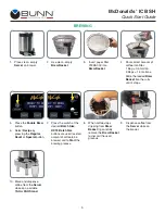 Preview for 5 page of Bunn Infusion Series Quick Start Manual