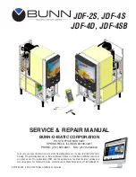 Bunn JDF-2S Service & Repair Manual preview