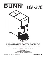 Bunn LCA-2 IC Illustrated Parts Catalog preview