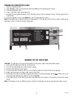 Preview for 16 page of Bunn LCA-2 LP Installation And Operating Manual