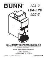 Bunn LCA-2 Illustrated Parts Catalog preview