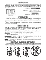 Preview for 3 page of Bunn MCP Use And Care Manual