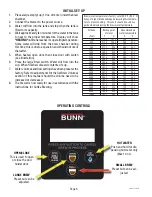 Preview for 6 page of Bunn My Cafe AP Installation & Operating Manual