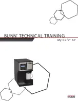 Bunn My Cafe AP Technical Training Manual preview