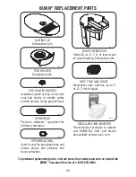 Preview for 23 page of Bunn MY CAFE MCA Use And Care Manual