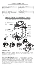 Предварительный просмотр 3 страницы Bunn My Cafe MCU Owner'S Manual