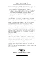 Preview for 12 page of Bunn My Cafe Use & Care Manual