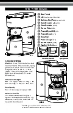 Предварительный просмотр 2 страницы Bunn NHBX Use And Care Manual