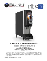 Предварительный просмотр 1 страницы Bunn Nitron Cold Draft Service & Repair Manual