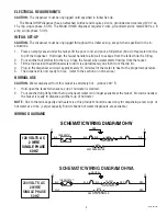 Предварительный просмотр 3 страницы Bunn OHW Installation & Operating Instructions