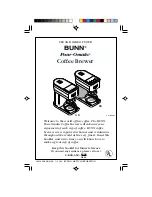 Preview for 1 page of Bunn Pour-Omatic GR-8 Use And Care Manual