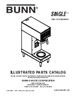 Bunn SINGLE Illustrated Parts Catalog preview