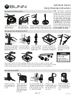 Preview for 2 page of Bunn Soft Heat Server Use & Care Instructions