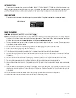 Preview for 2 page of Bunn TF 1.0 Gallon Use & Care Information Manual