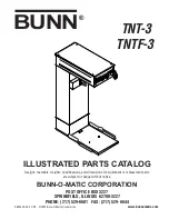 Bunn TNT-3 Illustrated Parts Catalog предпросмотр