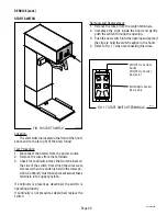 Preview for 23 page of Bunn TU3QF-EZ Operating & Service Manual