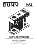 Bunn VPS Series Illustrated Parts Catalog preview