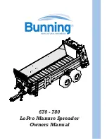 Предварительный просмотр 1 страницы BUNNING LoPro 670 Owner'S Manual