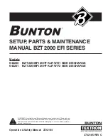 Bunton 642230 Setup, Parts & Maintenance Manual preview