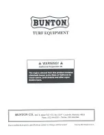 Preview for 20 page of Bunton Bullet BBK36-12.5 KOH Owner'S Manual