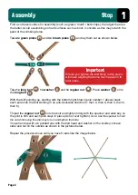 Preview for 4 page of Bunya Kids 3 Metre Climbing Dome Assembly Instructions Manual