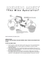 Предварительный просмотр 1 страницы BUON VINO MINI JET Instructions