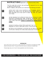 Preview for 2 page of Burcam 300403h Installation Instructions Manual