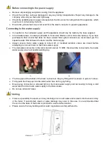 Предварительный просмотр 7 страницы Burco 069801 Instruction Manual