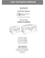 Burco Burco TSSL14 User Instruction Manual preview