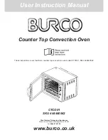 Preview for 1 page of Burco CTCO01 User Instruction Manual